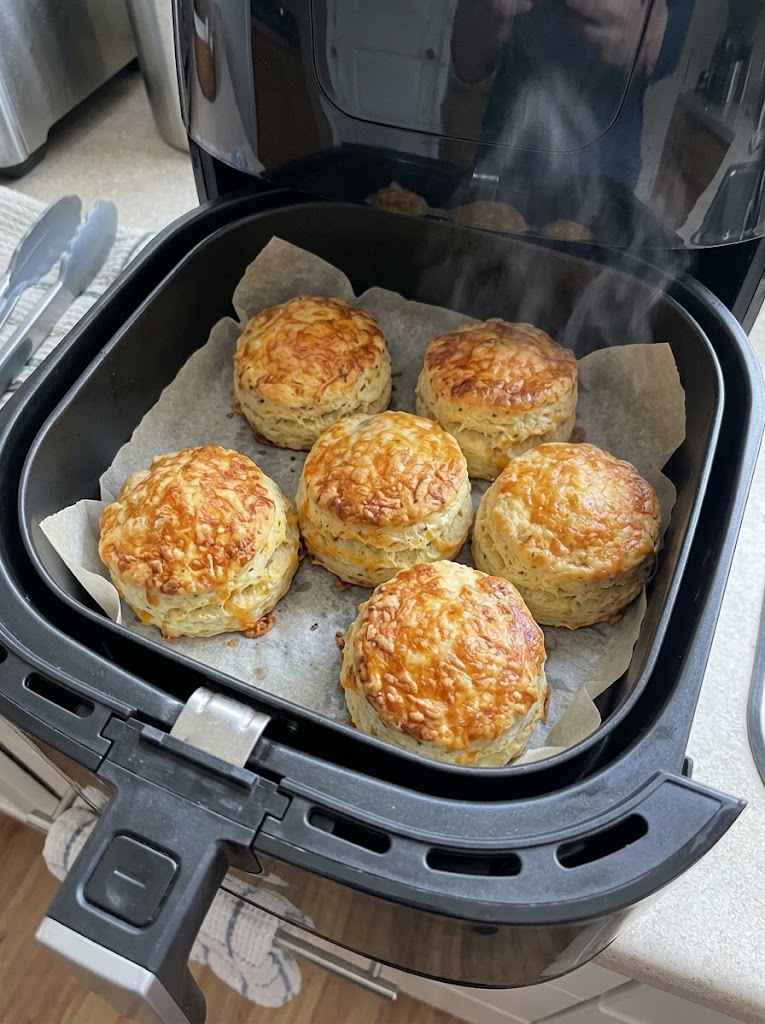 Air Fryer Cheese Scones