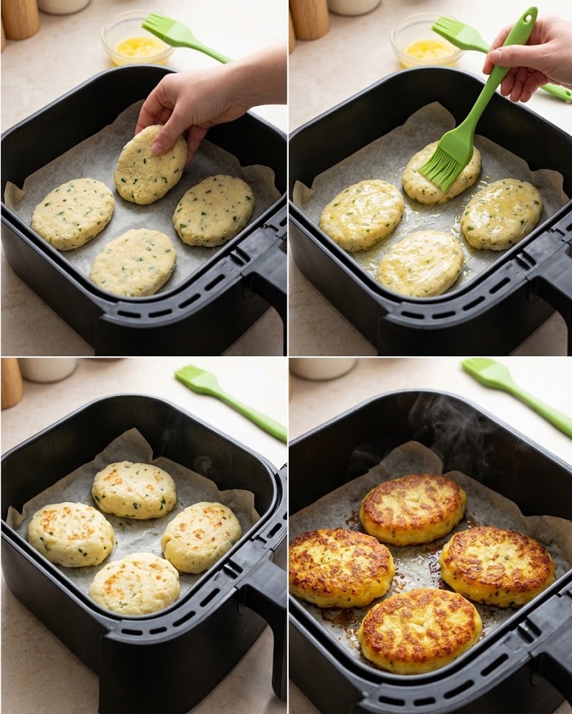 Crispy Zucchini Oatmeal Patties