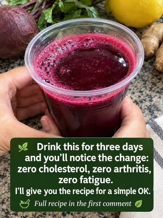 🥤 Beetroot, Lemon & Ginger Juice