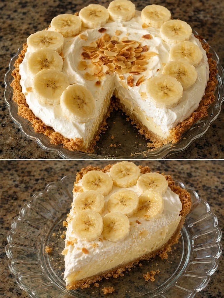 Vegan Banana Cream Pie
