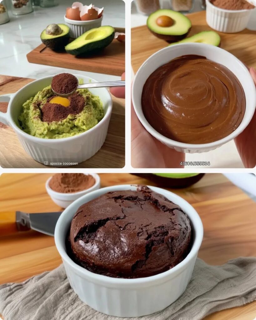 🍫 Sugar-Free Avocado Chocolate Cake