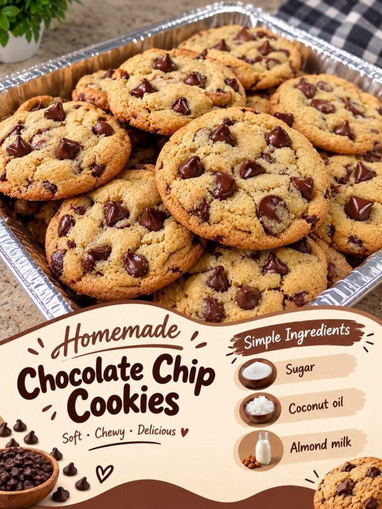 Vegan Chocolate Chip Cookies