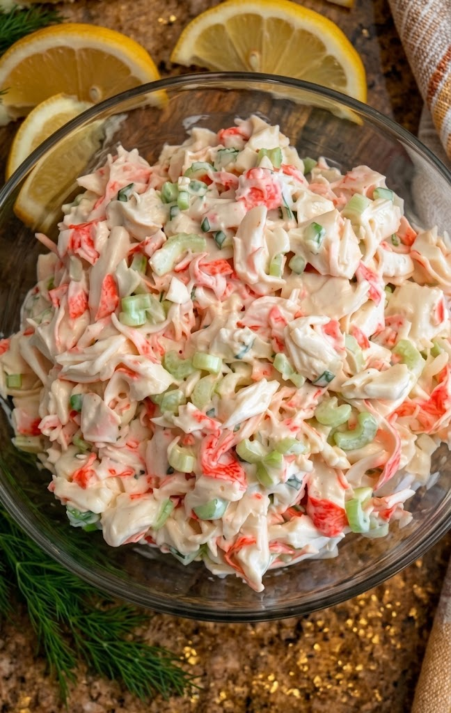 Creamy Seafood Salad