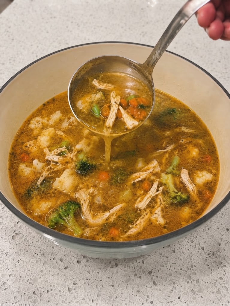 Detox Keto Southwest Chicken Soup