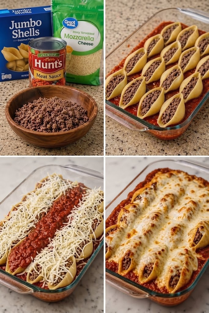 Stuffed Jumbo Pasta Shells