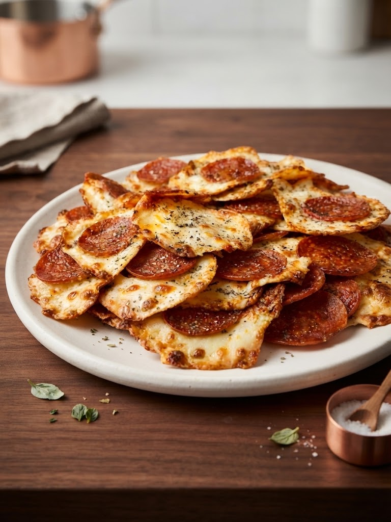 2-Ingredient Pizza Chips