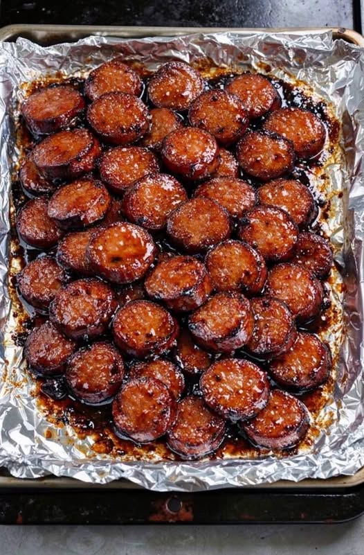 Candied Kielbasa Bites