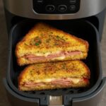 Grilled Ham and Cheese in the Air Fryer