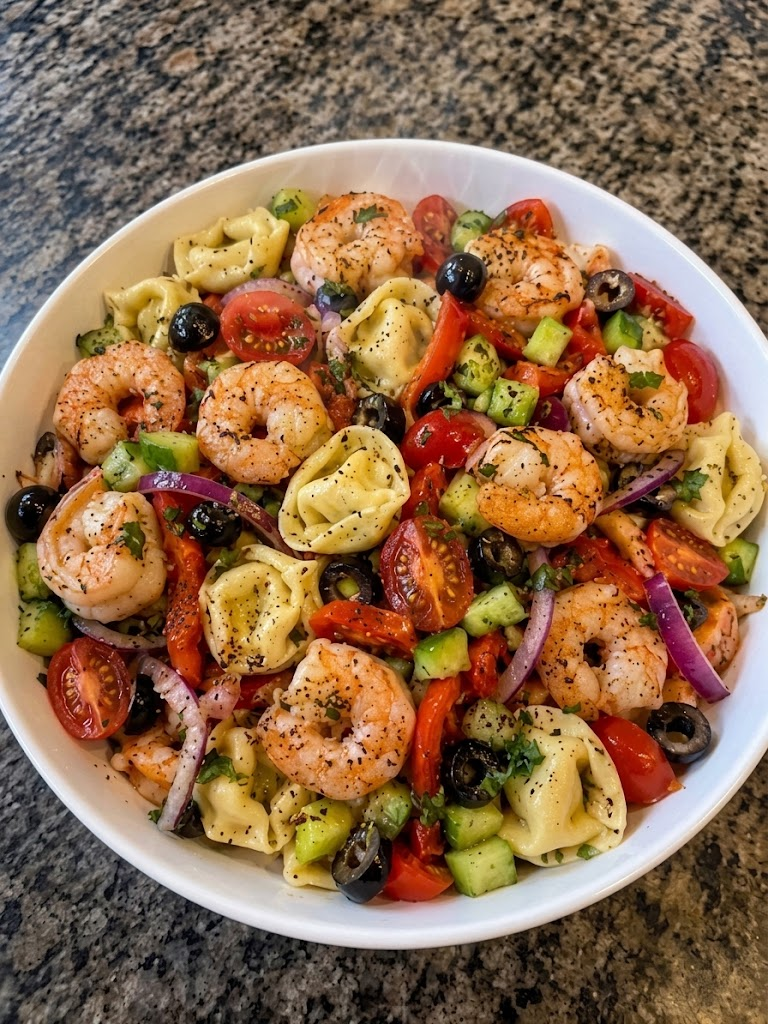 Tortellini Shrimp Pasta Salad